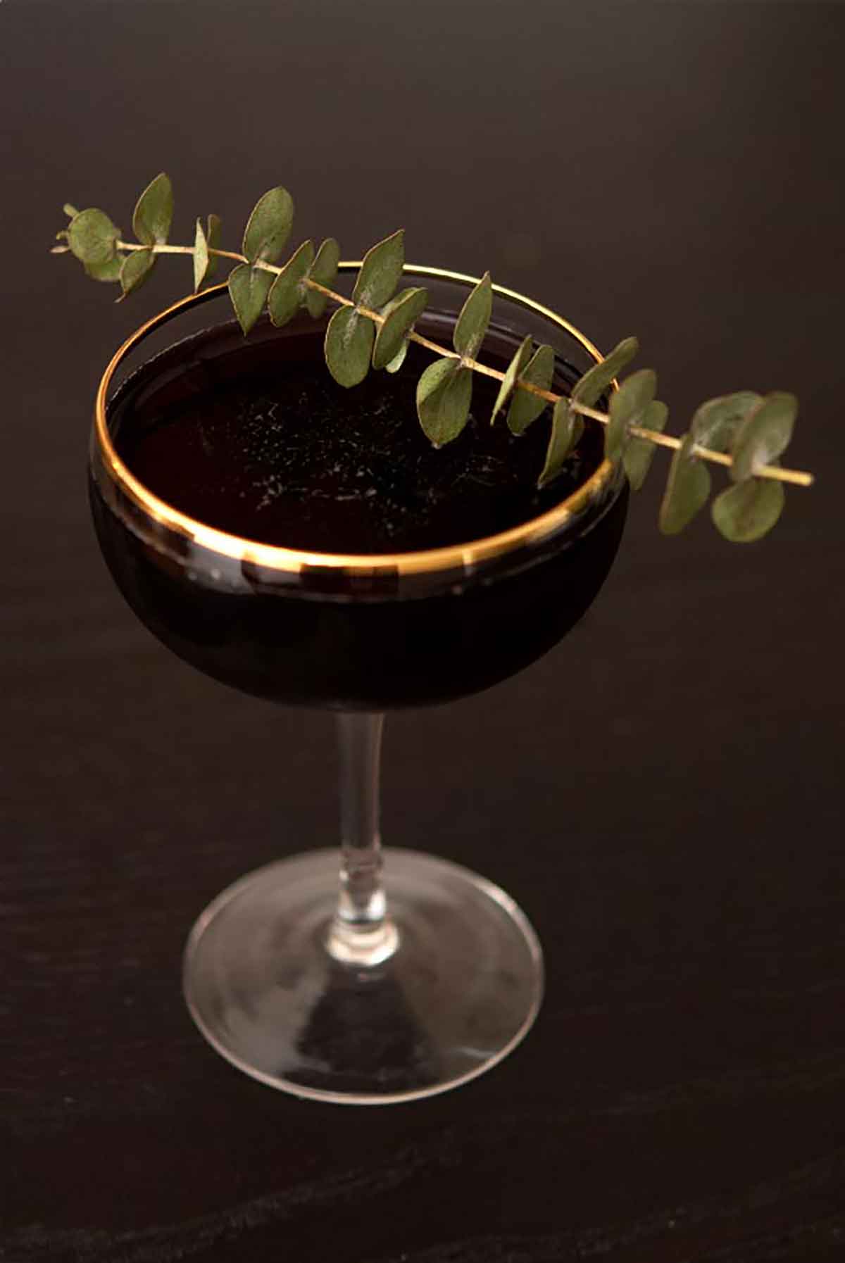 The Blackberry Raven Cocktail