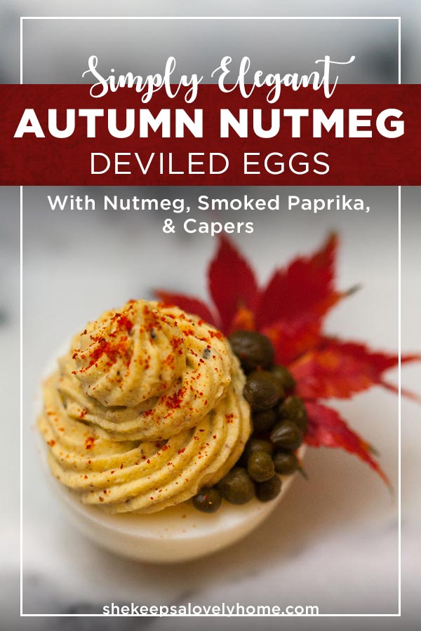 Autumn Nutmeg Deviled Eggs She Keeps a Lovely Home