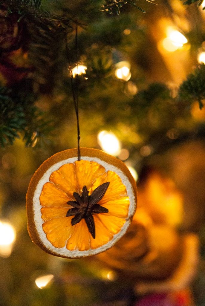 How to Make Dried Citrus Christmas Ornaments