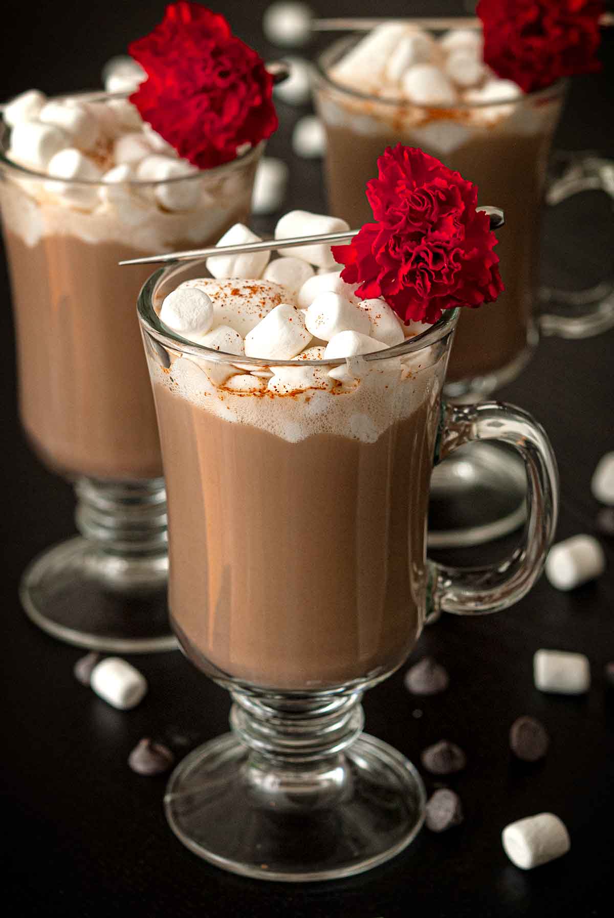 Spicy Mexican Hot Chocolate with Tequila