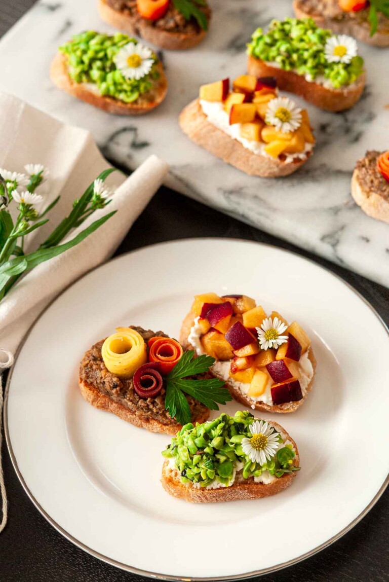 Colorful Easter Crostini - 3 Ways! – She Keeps a Lovely Home