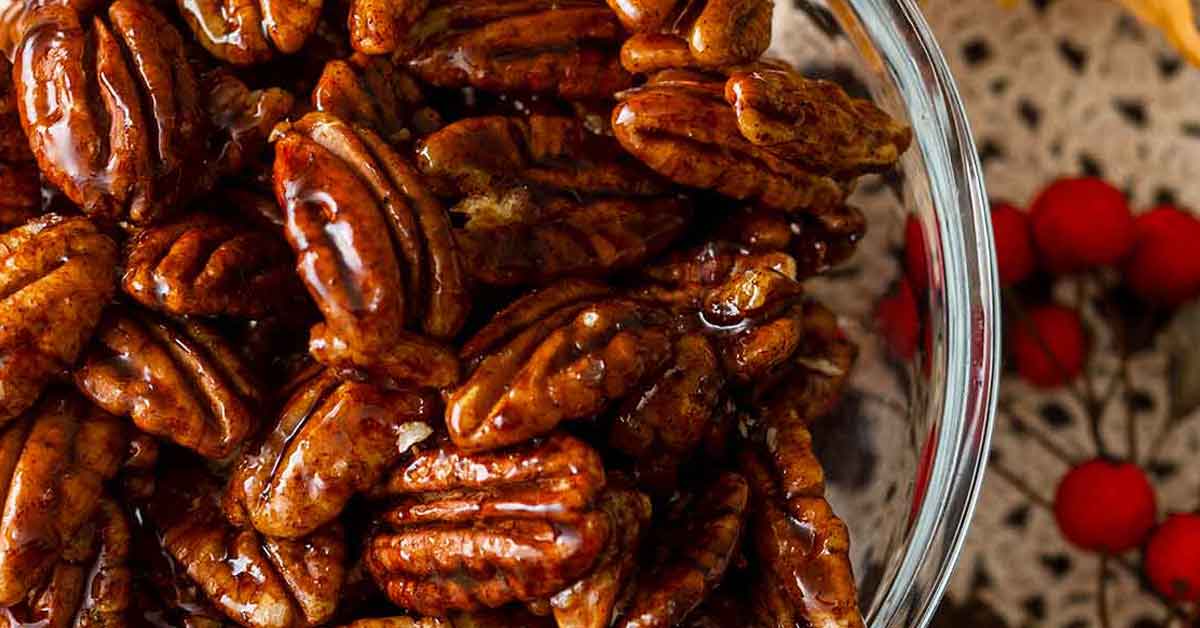 The Best Stovetop Candied Pecans Recipe