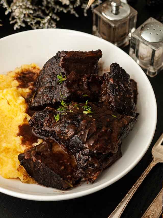 Blackberry Cabernet Braised Short Ribs