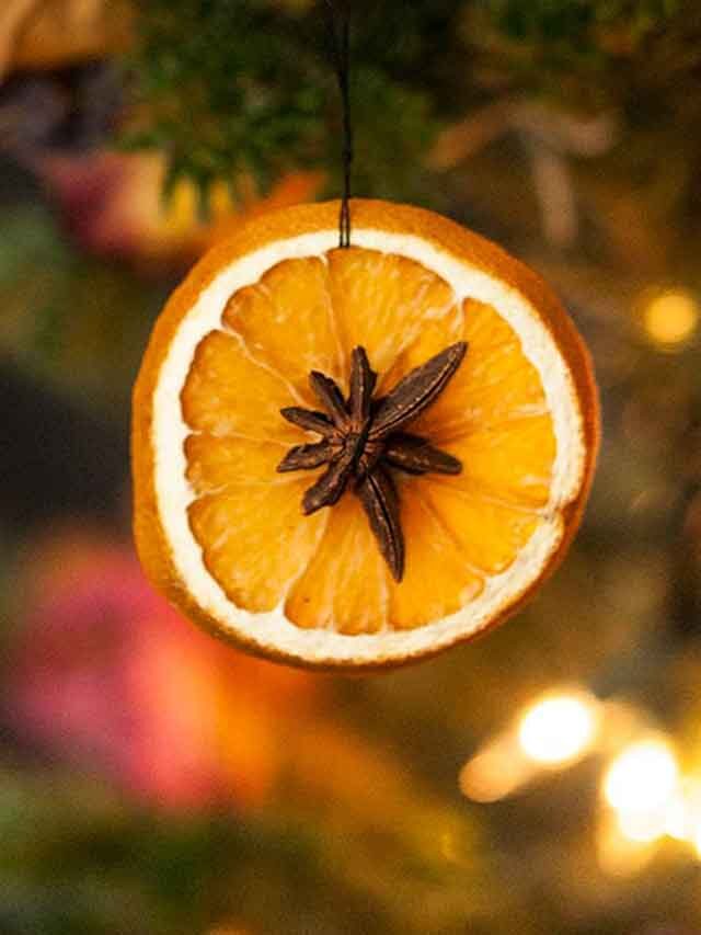 How to Make Dried Orange Ornaments